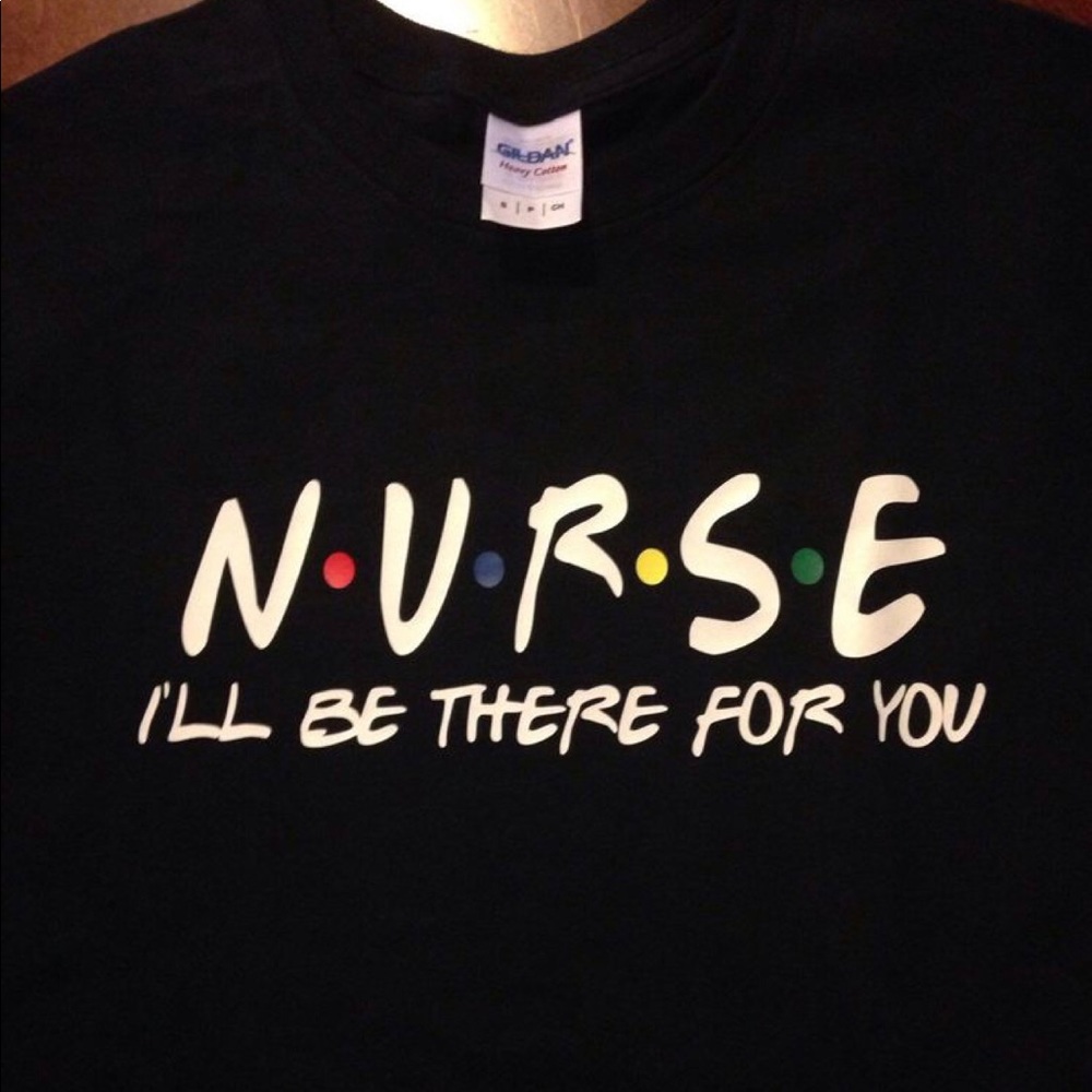 New! Friends themed Nurse Graphic tee